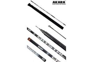 Удилище телескопическое углепластик д/с Akara Crystal Pole (10-30) 7, 0 м б/к