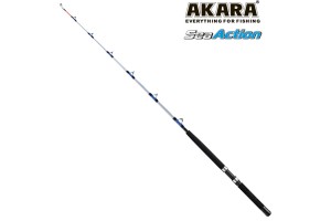 Спиннинг одночастный стеклопластик Akara Sea Action (550-1000) 1, 65 м