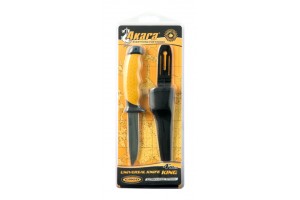 Нож Akara King FK42 10 см пластик. чехол с клипсой на ремень