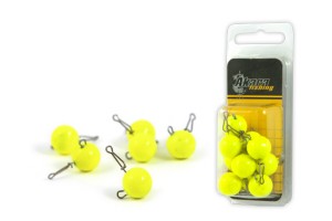 Груз Akara Чебурашка round yellow 4гр. с застежкой