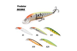 Воблер Akara Predator 85F 8 гр. (2/7 oz 3, 4 in) A9