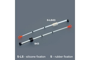 Кивок лавсановый на силиконе NOD S-LS43 (120 мм, жёсткость 0, 50)