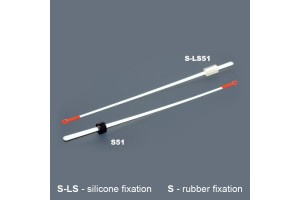 Кивок лавсановый на силиконе NOD S-LS51 (160 мм, жёсткость 0, 35)