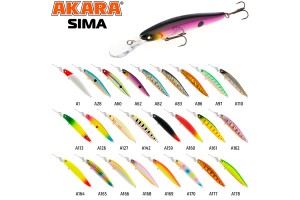 Воблер Akara Sima 90F 12 гр. (3/7 oz 3, 5 in) A62