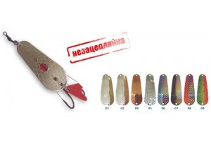 Блесна колеблющаяся незацепляйка Akara Action Series Weedless Runner 65 25 гр. 13/14oz. 07