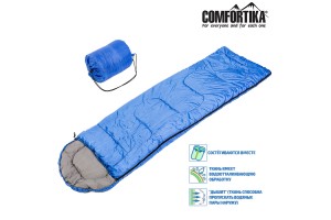 Спальник Comfortika Simple SP2 200+35*75 см одеяло с подголовником +5C /+20C