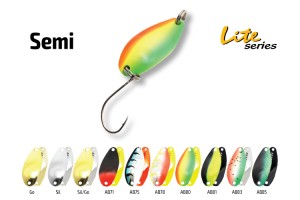 Блесна колеблющаяся Akara Lite Series Semi 27 3, 5 гр. AB108