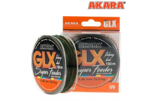 Леска Akara GLX Super Feeder 150 м 0,28 мм мультиколор