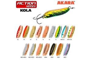 Блесна колеблющаяся Akara Action Series Kola 70 12гр. 3/7oz. 05