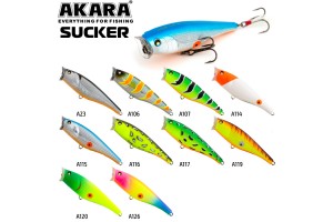 Воблер Akara Sucker 95F 16 гр. (4/7 oz 3, 7 in) A126