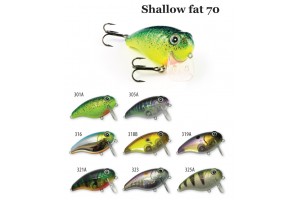 Воблер Raiden Shallow Fat 70 18 гр. 319A