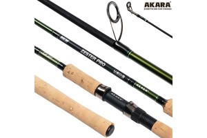 Спиннинг штекерный углепластик 2 колена Akara Zester Pro TX-20 (15-40) 2, 1 м
