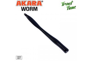 Силиконовая приманка Akara Trout Time WORM 3" Cheese 459 (10 шт.)