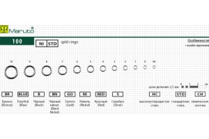Кольцо Maruto 100 BN №2 (10 шт.)