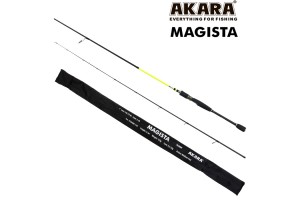 Спиннинг штекерный углепластик 2 колена Akara Magista MMF 762 TX-20 (3, 5-14, 0) 2, 28 м