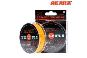 Шнур Akara Teuri Yellow-Orange 135 м 0, 19