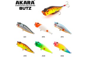 Воблер Akara Butz 55F 4, 5гр. (1/6 oz 2, 2 in) A120