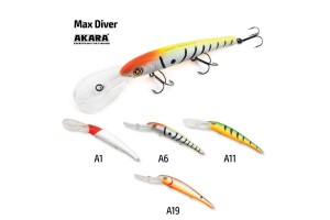 Воблер Akara Max Diver 120F 21 гр. (3/4 oz 4, 7 in) A 1