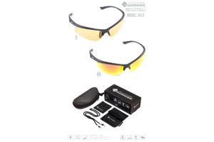 Очки поляризационные Tagrider N13-45 Gold Red Mirror