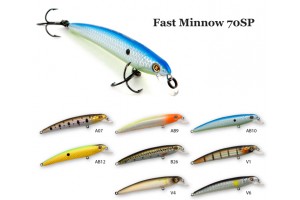 Воблер Raiden Fast Minnow 70SP 4 гр. (1/7 oz 2, 8 in) V4