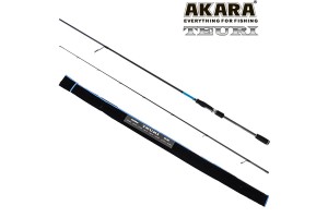 Спиннинг штекерный углепластик 2 колена Akara Teuri MS802 TX-30 (8-24, 5) 2, 44 м