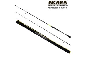 Спиннинг штекерный углепластик 2 колена Akara Teuri MHS702 TX-30 (14-35) 2, 1 м