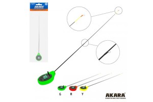 Удочка зимняя Akara SPS Green (хлыст стеклопласт с кольцами)