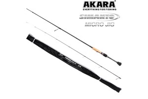 Спиннинг штекерный углепластик 2 колена Akara Simanto Micro Jig 682ULMF TX-30 (0, 5-5, 5) 2, 0 м
