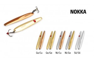 Блесна зимняя Akara Ice Nokka 60 7 гр. 6-Sil/Sil