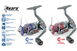 Катушка безынерционная Akara Galeon FG3000A 5+1bb зап. шпуля