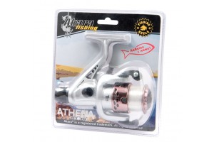 Катушка безынерционная Akara Athena AT 30 3bb с леской в блистере