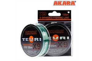Шнур Akara Teuri Green 135 м 0, 20