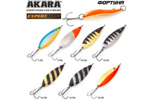 Блесна колеблющаяся Akara Expert Фортуна 80 мм 24 гр. 14/SIL