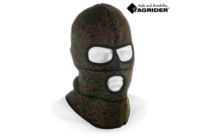Шапка-маска Tagrider Expedition 3017 3 отверстия вязаная КМФ