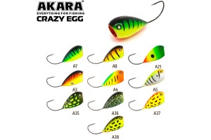 Воблер Akara Crazy Egg 55F 55 мм 14 гр. A36