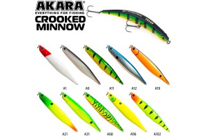 Воблер Akara Crooked Minnow 110F 10 гр. (5/14 oz 4, 3 in) A96