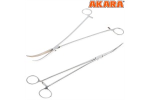 Клещи Akara FC 3809 18 см загнутые