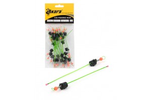 Кивок Akara Ice Fishing Nod час. пружина краш. 0, 5-1, 7 гр. 130 мм шарик кольцо