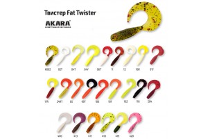 Твистер Akara Fat Twister 40 (T2) 12 (10 шт.)