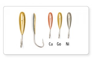 Мормышка паяная Spider Лодочка 17 мм Ni №1