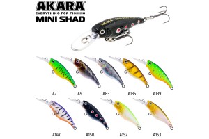 Воблер Akara Mini Shad 40SP 2, 5 гр. (1/11 oz 1, 6 in) A152