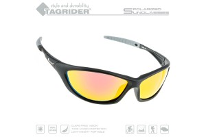 Очки поляризационные Tagrider N28-45 Gold Red Mirror