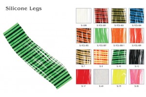 Материал для вязки мушек Akara Silicone Legs 15 см 10