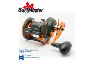 Катушка мультипликаторная Surf Master Sea Wizard 30R со счетчиком