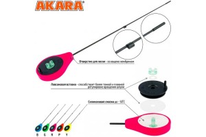 Удочка зимняя Akara SPZ Sport Purple