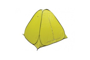 Палатка зимняя Comfortika автомат. 2, 0 х 2, 0 м дно на молнии желтая