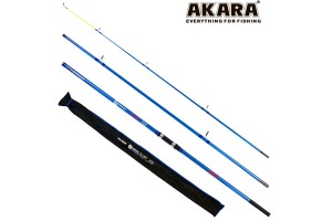 Спиннинг штекерный углепластик сюрф 3 колена Akara 13009 Cosmos Surf CF 200 4, 5 м