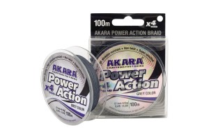Шнур Akara Power Action Grey 135 м 0, 25