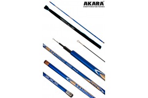 Удилище телескопическое углепластик д/с Akara Samurai IM9 (10-30) 5, 0 м б/к