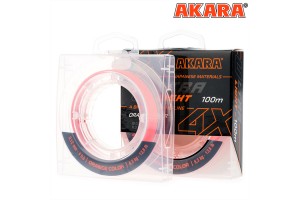 Шнур Akara Ultra Light Orange 100 м 0, 12